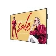 LG شاشة لافتة UHD مقاس 110 بوصة بحافة 17 ملم, منظر جانبي بزاوية - 45 درجة بصورة معروضة على الشاشة, 110UM5K-B, thumbnail 2