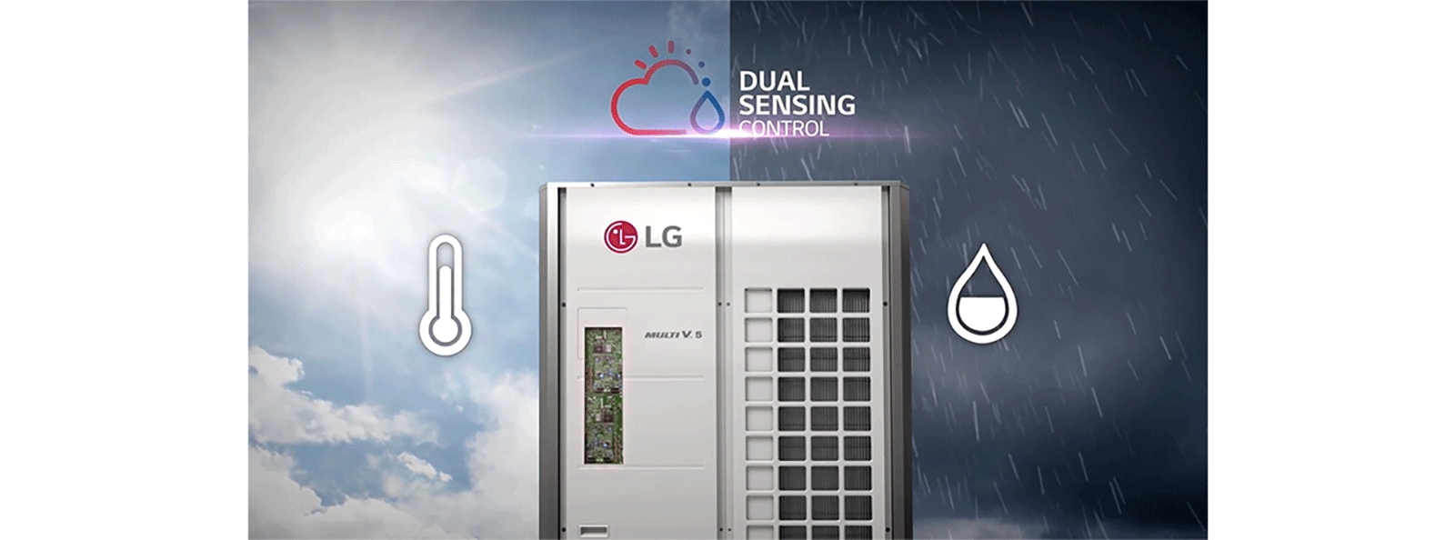 الاستشعار المزدوج للحرارة والجو