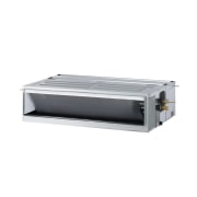 LG Ceiling Concealed Duct، Duct_Inverter_H/P (1Φ)، 36kBtu, LG Ceiling Concealed Duct هو جسم مستطيل متوازي السطوح رمادي اللون يتكون من بعض مداخل الهواء على الجانب الأيمن وفتحة خروج هواء من الأمام., ABNW36GM3T1 ANWBDXB + ABUW36GM3T1 ANWBDXB, thumbnail 1