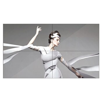 جدار فيديو يتميز بحواف فائقة الرقة1