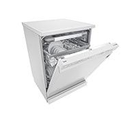 LG غسالة صحون إل جي  ™QuadWash ، لون أبيض, إعداد المكان14، تقنية EasyRack™ Plus، محرك الدفع المباشر، تقنية ThinQ, DFB425FW, DFB425FW, thumbnail 7