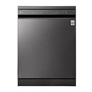 LG  غسالة صحون إل جي ™QuadWash ، لون اسود، تقنية EasyRack™ Plus، محرك Direct Drive، تقنية ThinQ, front view, DFC513FD, thumbnail 1