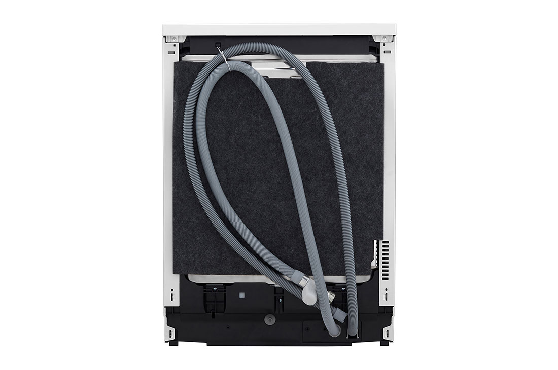 LG غسالة صحون إل جي ™QuadWash ، لون أبيض 14، طقم وتقنية EasyRack™ Plus، محرك الدفع المباشر, back, DFC435FW, thumbnail 14