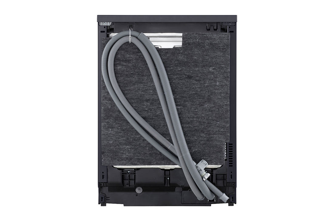 LG جلاية صحون أل جي 14 طقم وخاصية True Steam, محرك Direct Drive,لون اسود قاتم, Rear view, DFC237HMS, thumbnail 15