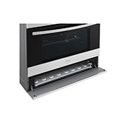 LG طباخ غاز أل جي مقاس 90 سم من الفولاذ المقاوم للصدأ مع 5 شعلات، وشوي داخل الباب، ونظام أمان كامل, FA415RMA, thumbnail 10