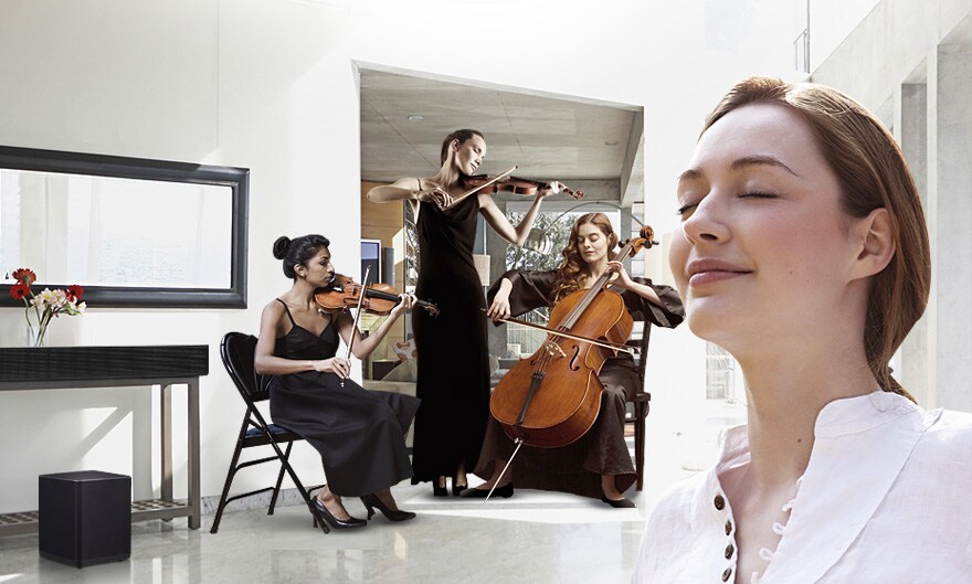 صوت فائق الوضوح بجودة صوت الستيديو 