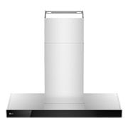 LG شفاط أل جي حجم 90 سم ,لون ستنالس ستيل مع خاصية التحكم باللمس و3 مستويات من الطاقة, Left Side, HC5D3625S, thumbnail 4