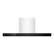 LG شفاط أل جي حجم 90 سم ,لون ستنالس ستيل مع خاصية التحكم باللمس و3 مستويات من الطاقة, Front view, HC5D3625S, thumbnail 11