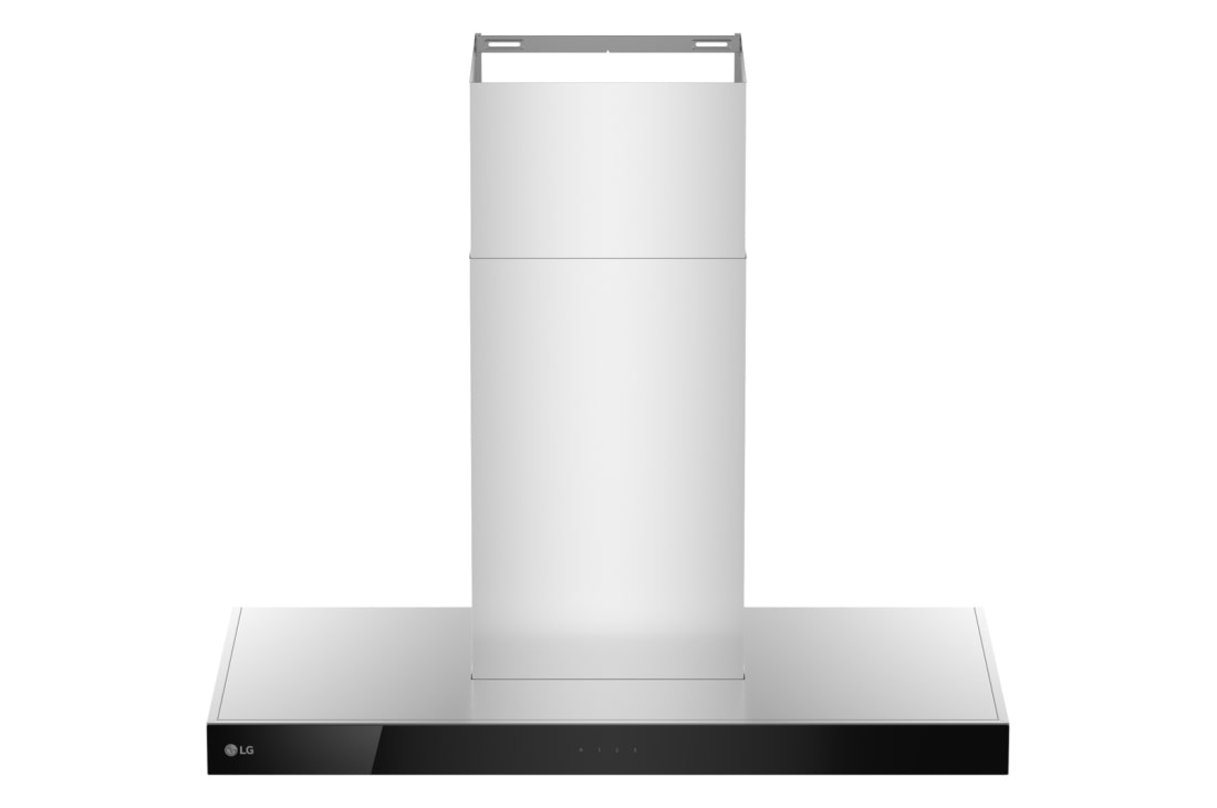 LG شفاط أل جي حجم 90 سم ,لون ستنالس ستيل مع خاصية التحكم باللمس و3 مستويات من الطاقة, Left Side, HC5D3625S, thumbnail 4