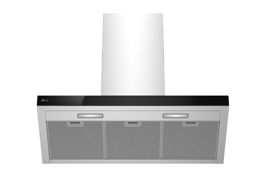 LG شفاط أل جي حجم 90 سم ,لون ستنالس ستيل مع خاصية التحكم باللمس و3 مستويات من الطاقة, Set View, HC5D3625S, thumbnail 8