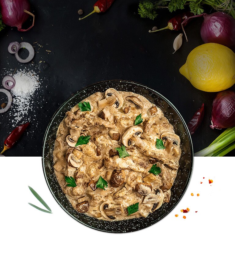 ستروجانوف اللحم