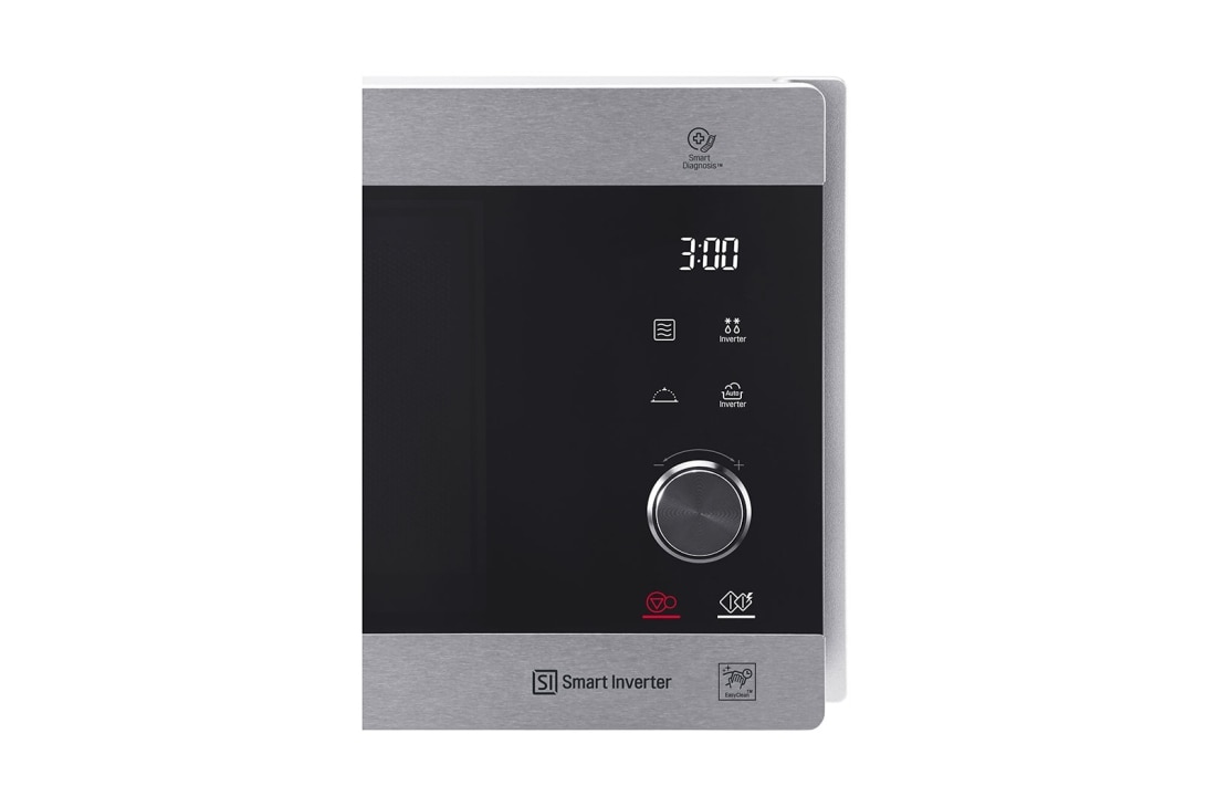 LG فرن المايكرويف بسعة 42 لتر بتقنية العاكس الذكي، التسخين المتساوي والتنظيف السهل لون ستانليس, MH8265CIS, thumbnail 3