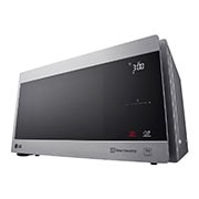 LG فرن المايكرويف بسعة 25 لتر بتقنية العاكس الذكي، التسخين المتساوي والتنظيف السهل لون ستانليس, MS2595CIS, thumbnail 4