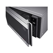 LG فرن المايكرويف بسعة 25 لتر بتقنية العاكس الذكي، التسخين المتساوي والتنظيف السهل لون ستانليس, MS2595CIS, thumbnail 9