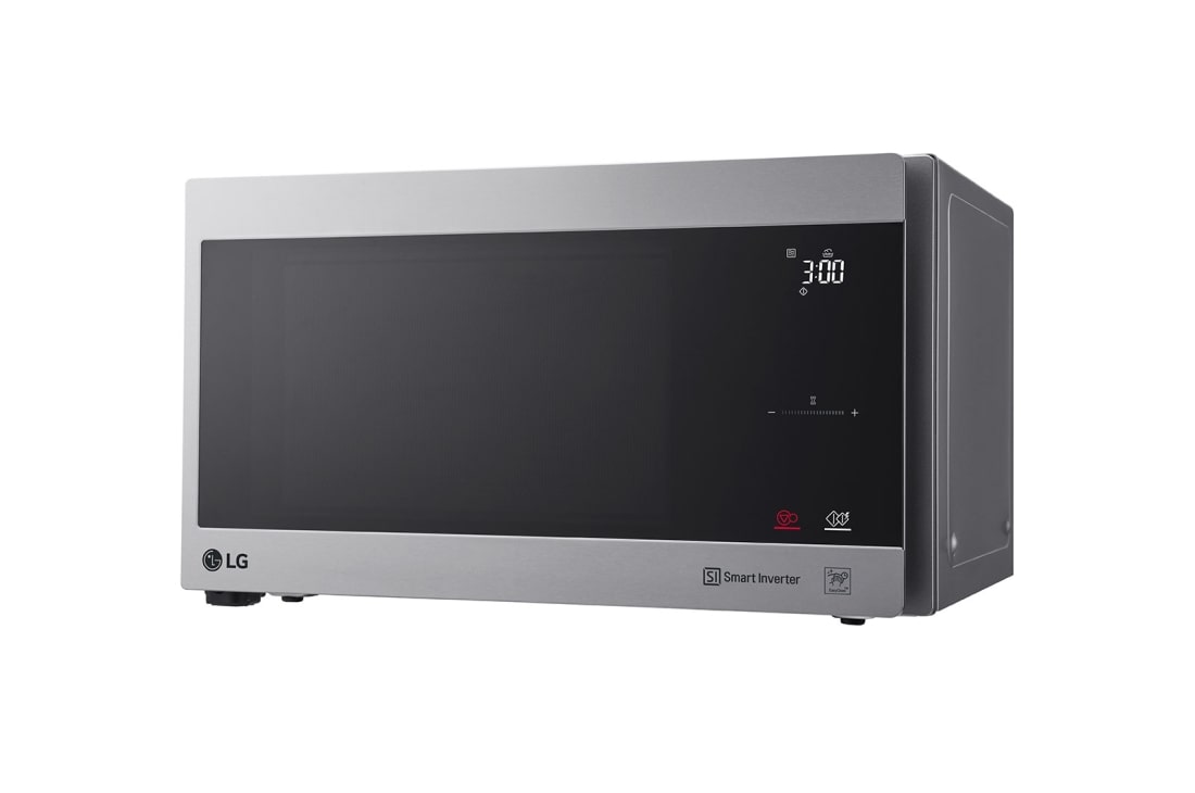 LG فرن المايكرويف بسعة 42 لتر بتقنية العاكس الذكي، التسخين المتساوي والتنظيف السهل لون ستانليس, MS4295CIS, thumbnail 8