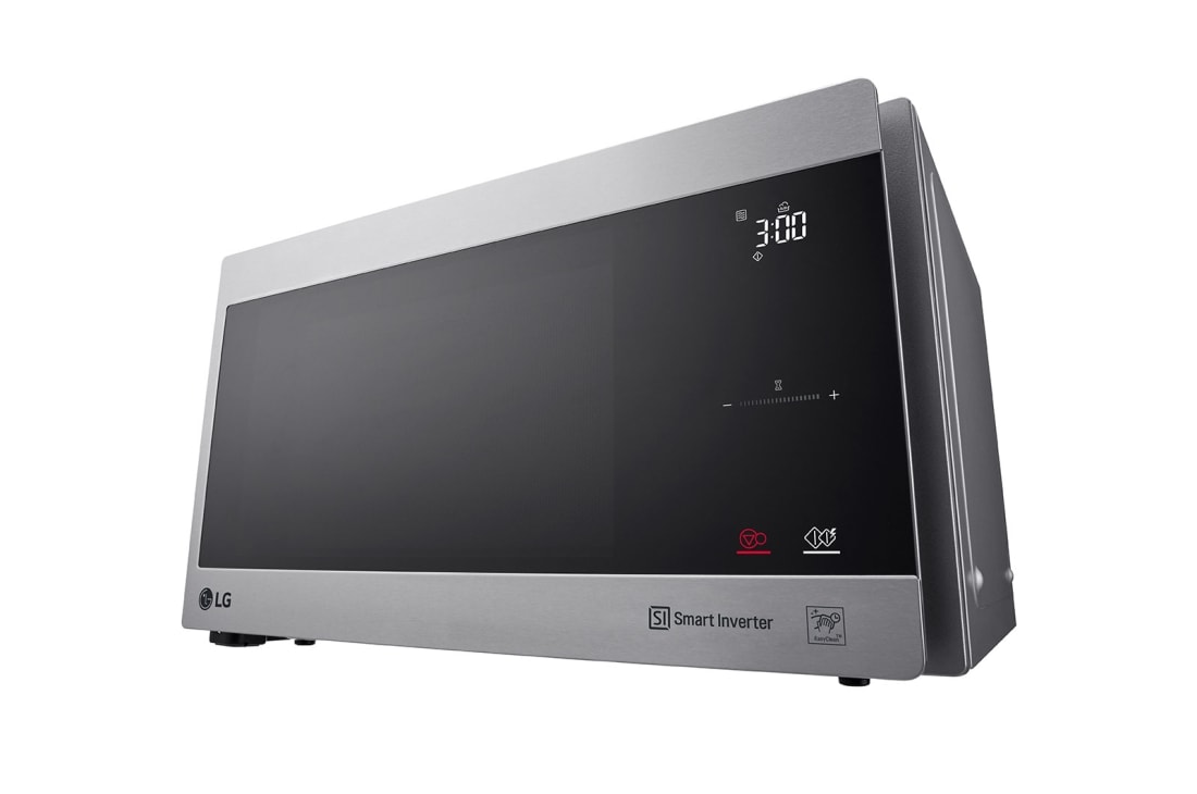 LG فرن المايكرويف بسعة 42 لتر بتقنية العاكس الذكي، التسخين المتساوي والتنظيف السهل لون ستانليس, MS4295CIS, thumbnail 9