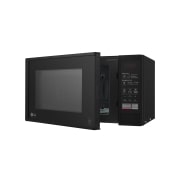 LG فرن ميكرويف لون اسود, 20 لتر, خاصية ™EasyClean, التجويف الداخلي بزوايا مستديرة, MS2042DB, thumbnail 5