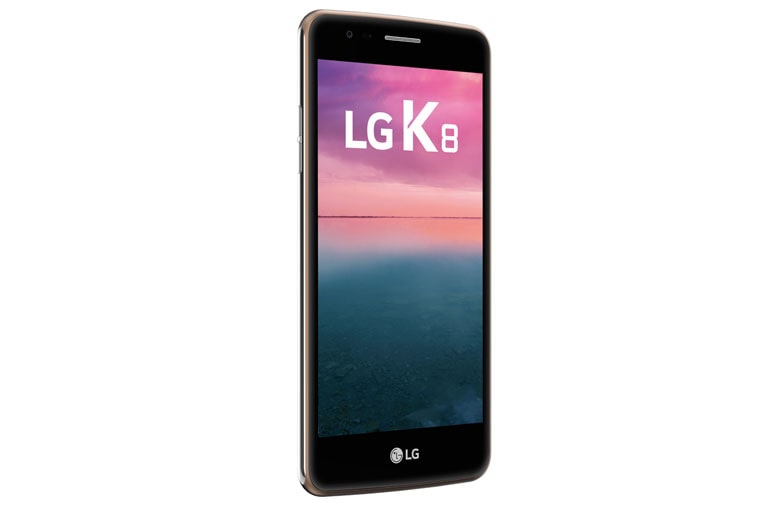 LG هاتف ال جي K8 - لون ذهبي, LGX240, thumbnail 3
