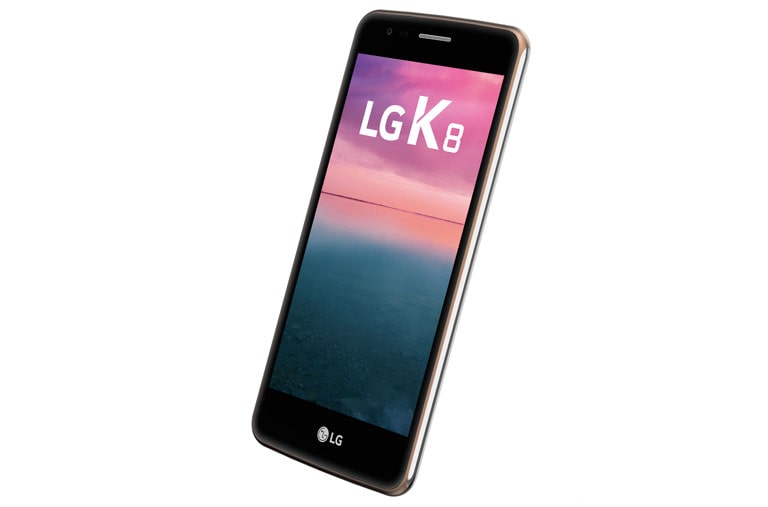 LG هاتف ال جي K8 - لون ذهبي, LGX240, thumbnail 4