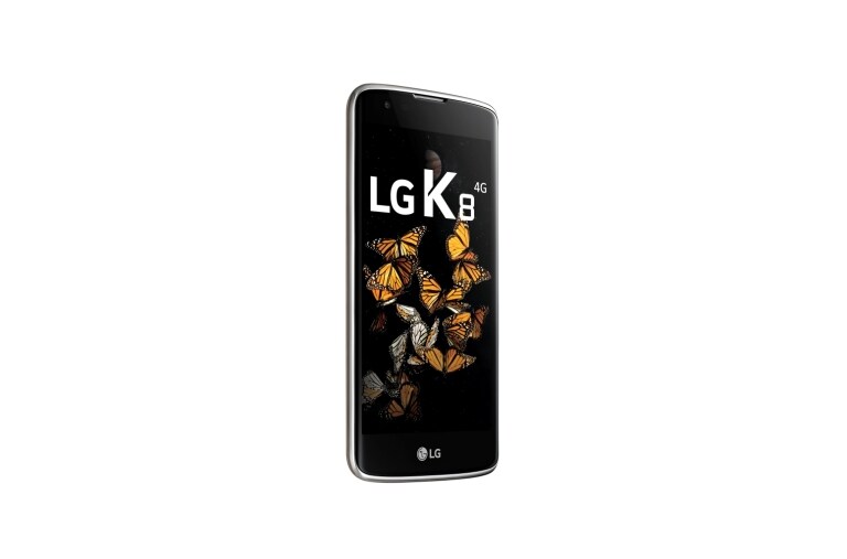 LG K8 LTE, K350M-gold, thumbnail 4