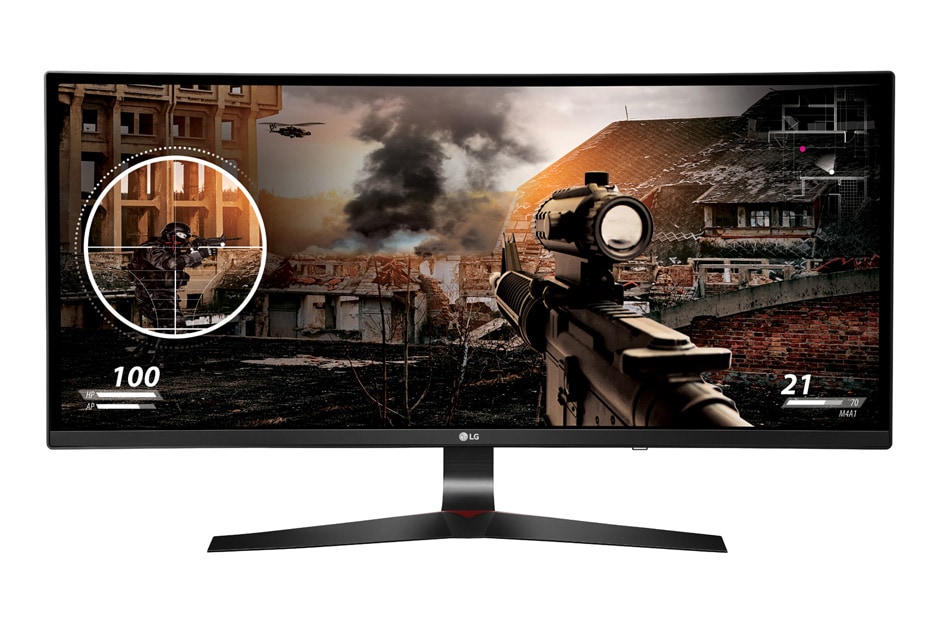 LG شاشة  ™21:9 Curved UltraWide المنحنية 34بوصة للألعاب, 34UC79G-B