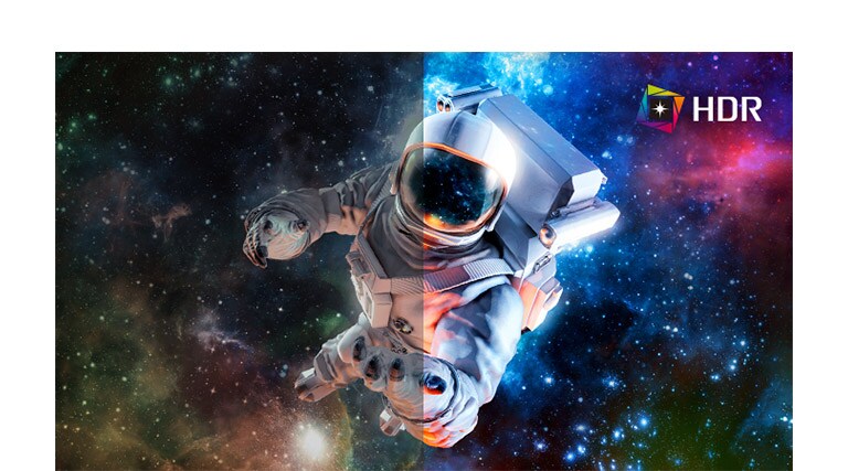 عرض التفاصيل في الأجزاء الساطعة والمعتمة التي تتضمن محتويات ذات نطاق ديناميكي عالٍ.