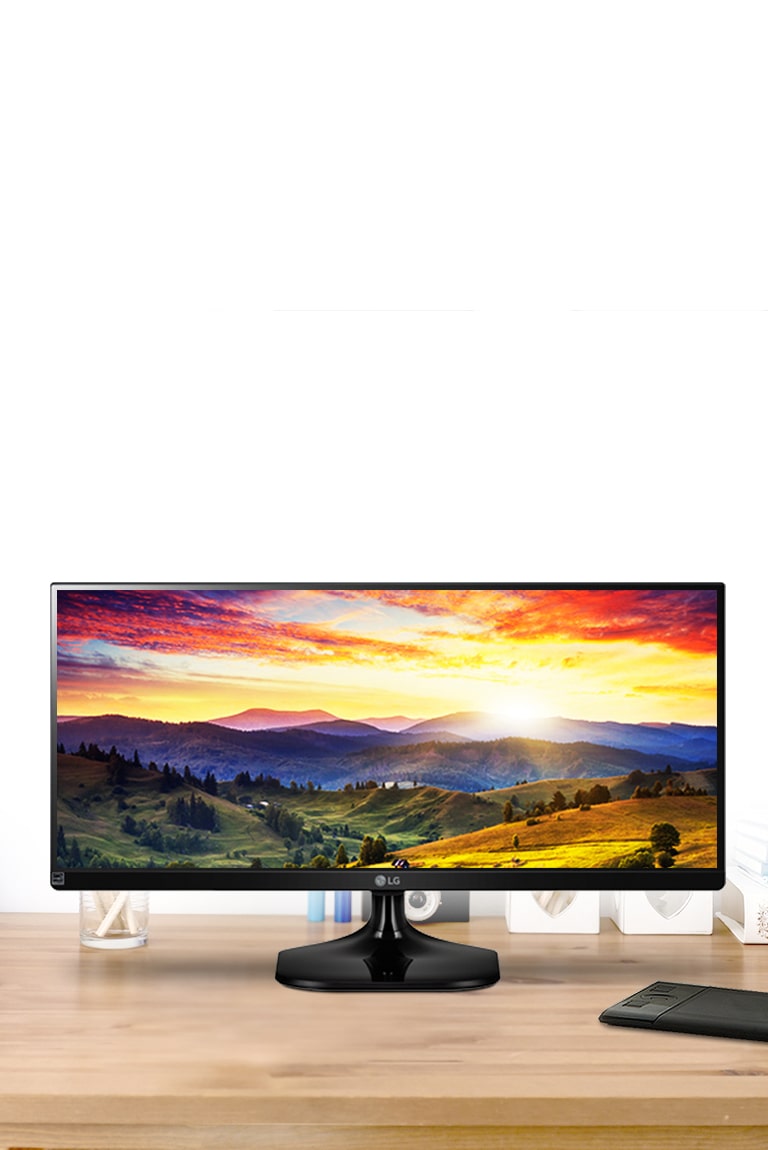 21:9 UltraWide™ FHD IPS 25UM58 شاشة2