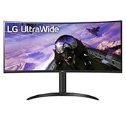LG شاشة منحنية حجم 34 بوصة بتقنية UltraWide ™QHD HDR FreeSync الفائقة ومعدل تحديث يبلغ 160 هرتز, 34WP65C-B, 34WP65C-B, thumbnail 1