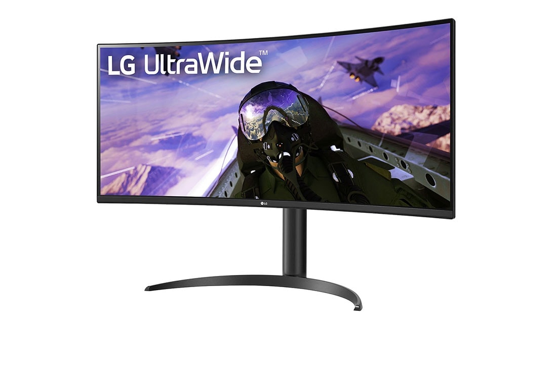 LG شاشة منحنية حجم 34 بوصة بتقنية UltraWide ™QHD HDR FreeSync الفائقة ومعدل تحديث يبلغ 160 هرتز, 34WP65C-B, 34WP65C-B, thumbnail 2