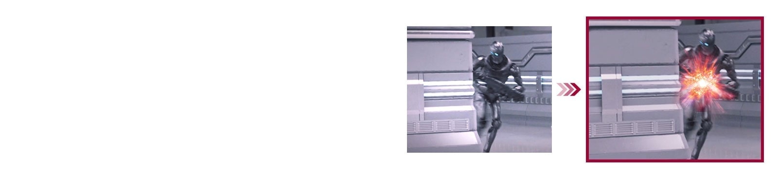 يقدم وضع Dynamic Action Sync®‎ الحركة بصورة واقعية