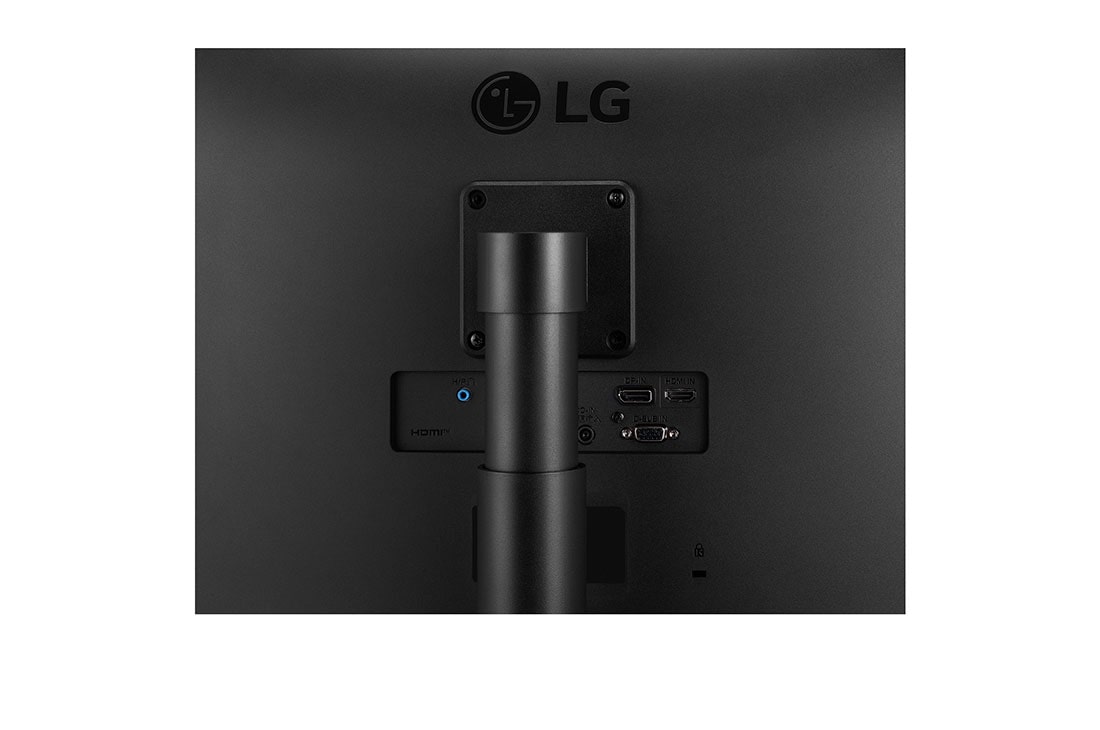 LG شاشة IPS Full HD مقاس 27 بوصة ذات التصميم عديم الحواف تقريبًا من 3 جوانب, عرض مقرب للمنافذ, 27MP450-B, thumbnail 8