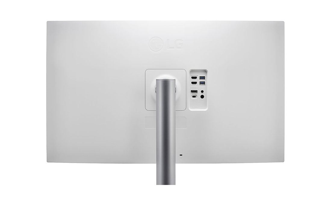 LG شاشة UHD 4K HDR مقاس 31.5 بوصة, عرض مقرب للمنافذ, 32UQ750-W, thumbnail 9