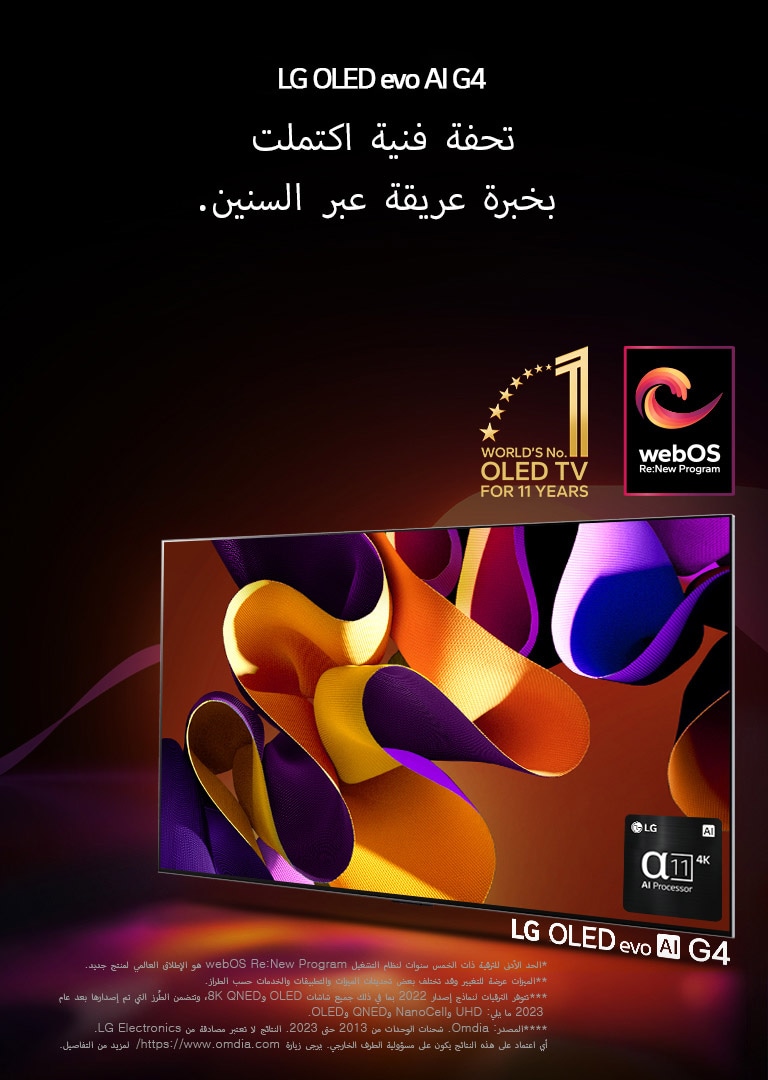 شاشة OLED جديدة تمامًا من LG