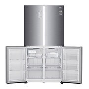 LG ثلاجة 4 أبواب، لون سلفر, سعة إجمالية 725 لتر, ضاغط خطي عاكس، نظام تخزين ذكي، ™+Hygiene Fresh, GRB-274PN, thumbnail 4