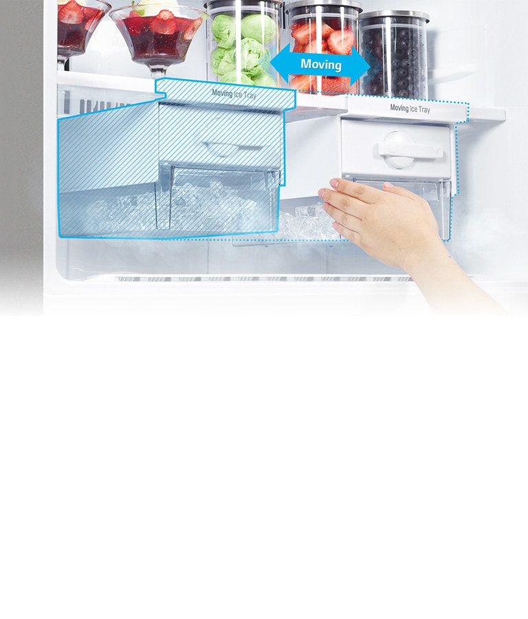 درج ثلج متحرك