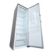 LG ثلاجة باب عامودي بتقنية التبريد الطولي™ سعة 384 لتر لون سلفر, فتحة الجانب الأيسر, GC-F511ELDM, thumbnail 3