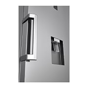 LG ثلاجة باب عامودي بتقنية التبريد الطولي™ سعة 384 لتر لون سلفر, المقبض, GC-F511ELDM, thumbnail 4