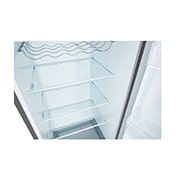 LG ثلاجة باب عامودي بتقنية التبريد الطولي™ سعة 384 لتر لون سلفر, التفاصيل الداخلية, GC-F511ELDM, thumbnail 6