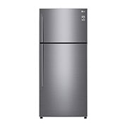 LG ثلاجة فريزر علوي لون فضي, بسعة اجمالية 516 لتر، ضاغط انفيرتر، تبريد الباب, GNM-705HLI, GNM-705HLI, thumbnail 1