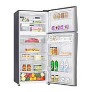 LG ثلاجة فريزر علوي بسعة اجمالية 547 لتر ضاغط انفيرتر وتبريد عبر الباب لون سلفر, GNM-732HLI, GNM-732HLI, thumbnail 2