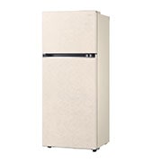 LG  ثلاجة فريزر علوي بسعة إجمالية 423 لتر لون بيج، ضاغط انفيرتر ™Smart Inverter, right perspective view, GNB-582GVZP, thumbnail 13