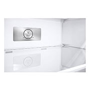 LG  ثلاجة فريزر علوي بسعة إجمالية 423 لتر لون سلفر، ضاغط انفيرتر ™Smart Inverter, Freezer detail view, GNB-582GVLP, thumbnail 4