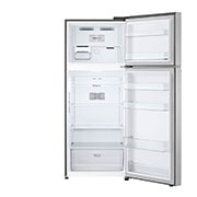 LG  ثلاجة فريزر علوي بسعة إجمالية 423 لتر لون سلفر، ضاغط انفيرتر ™Smart Inverter, front open view, GNB-582GVLP, thumbnail 12