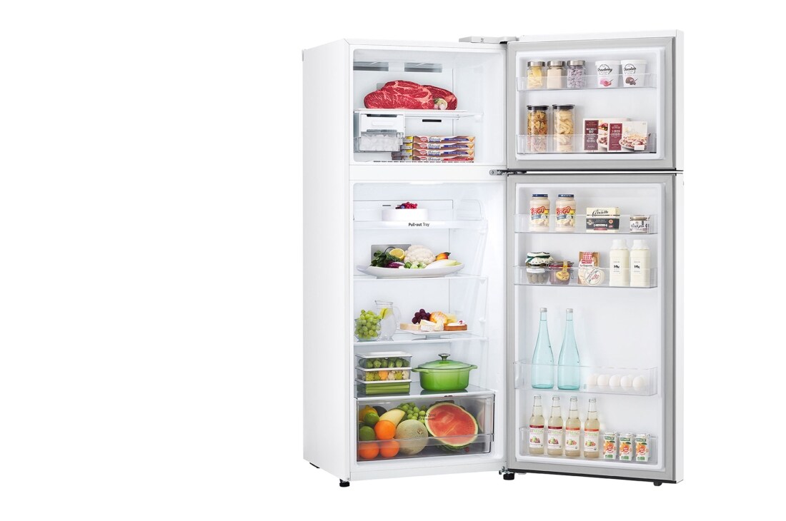 LG  ثلاجة فريزر علوي بسعة إجمالية 432 لتر لون أبيض، ضاغط انفيرتر Smart Inverter™, GNB-582GVWP, GNB-582GVWP, thumbnail 10