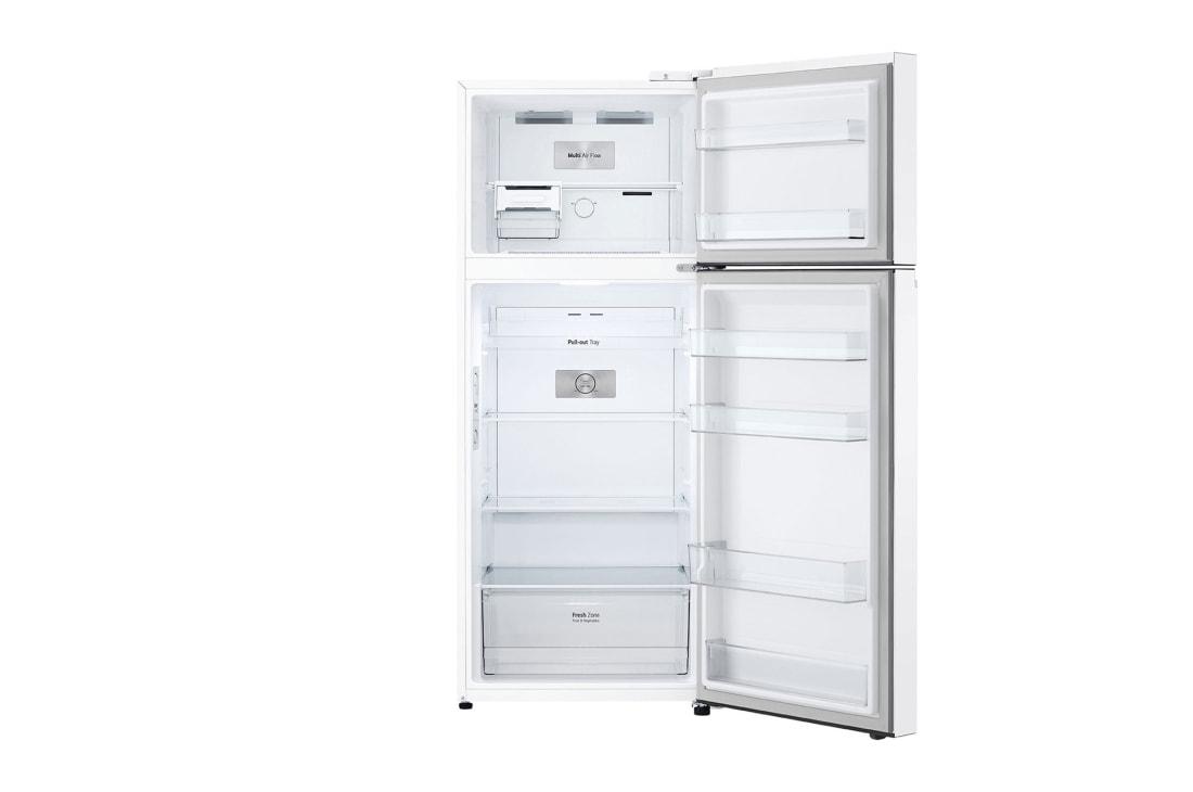 LG  ثلاجة فريزر علوي بسعة إجمالية 432 لتر لون أبيض، ضاغط انفيرتر Smart Inverter™, GNB-582GVWP, GNB-582GVWP, thumbnail 12