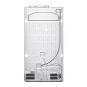 LG ثلاجة إل جي الباب بجانب الباب 611 لتر، تقنية ™UVnano، تقنية التبريد الطولي™، تقنية ™ThinQ لون أبيض, منظر خلفي, GCJ-287GNW, thumbnail 15