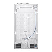 LG ثلاجة إل جي الباب بجانب الباب 617 لتر، تقنية التبريد الطولي™، لون أبيض, منظر خلفي, GCL-287GVW, thumbnail 15