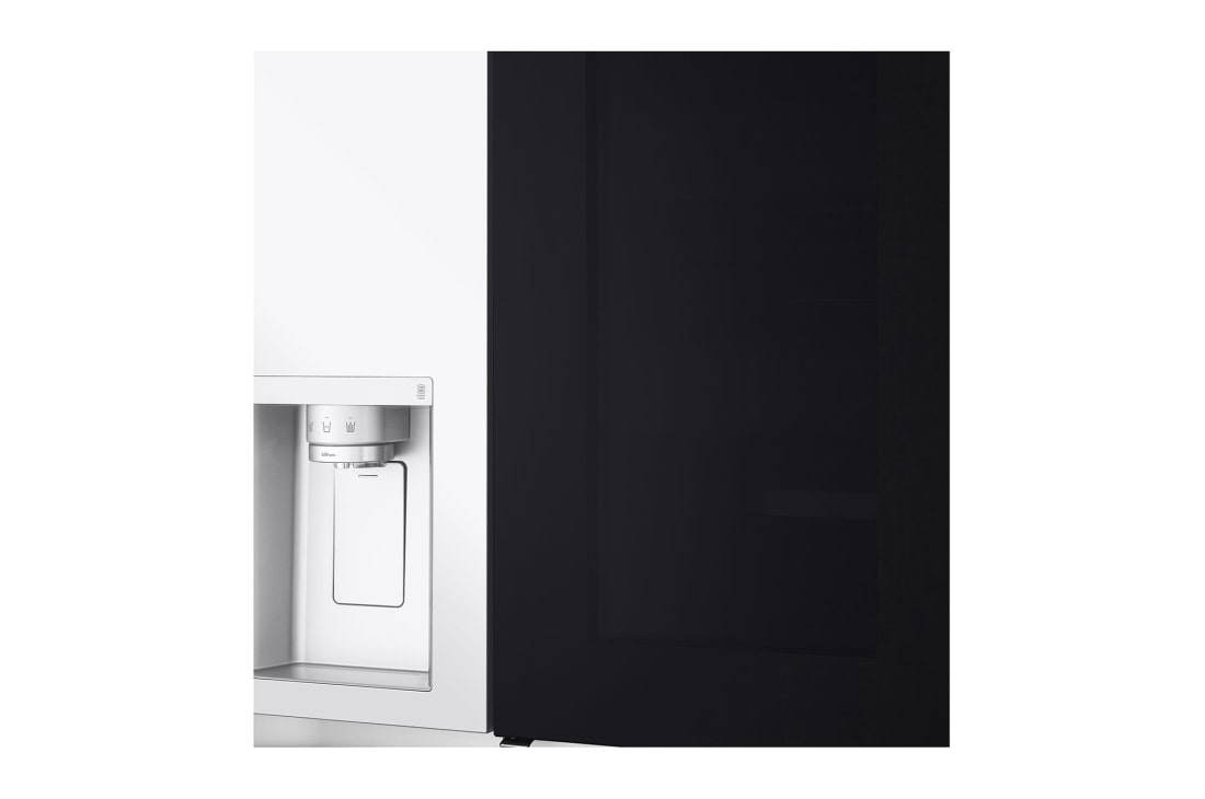 LG ثلاجة إل جي إنستافيو 611 لتر الباب داخل الباب، تقنية ™UVnano، تقنية التبريد الطولي™، تقنية ™ThinQ لون أبيض, GCX-287TNW, GCX-287TNW, thumbnail 4