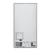 LG ثلاجة باب بجانب الباب 508 لتر من إل جي، ضاغط عاكس ذكي، تدفق هواء متعدد، لون سلفر, Back, GHB-247DVE, thumbnail 15