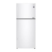 LG ثلاجة فريزر علوي بسعة 438 لتر و بتقنية تبريد الابواب , Front view, GR-C639HWCL, thumbnail 1